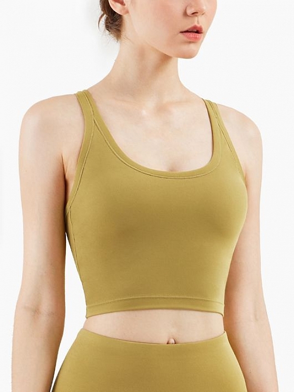 Damen High Support Sport-BH Fitness Bra Top FT010