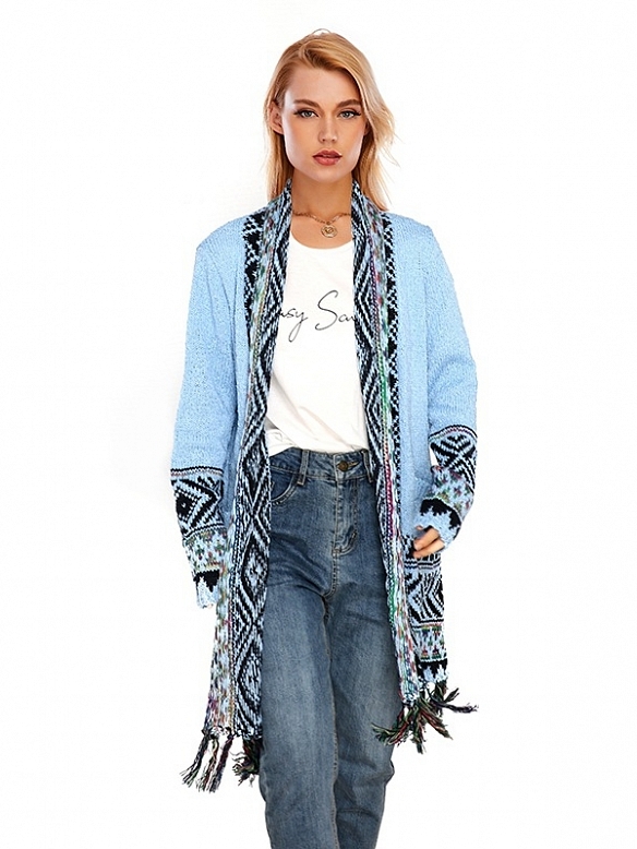 Damen Vintage Cardigan FT043