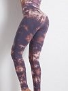 Damen Nahtlose Yogahose Batik Shaping-Sporttights FH014