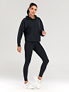 Damen 3-teiliges Sport-Set Sport BH Leggings und Hoodie FA018