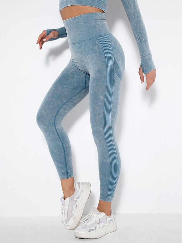 Damen Seamless Shaping-Sporttights Sports Leggings FH197
