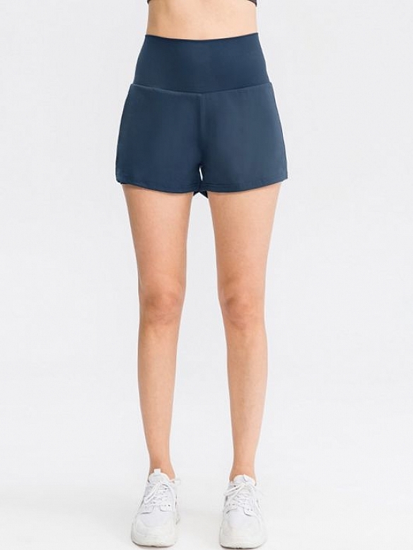 Damen Kurze Yogahose Schnelltrocknende Sportshorts FH020