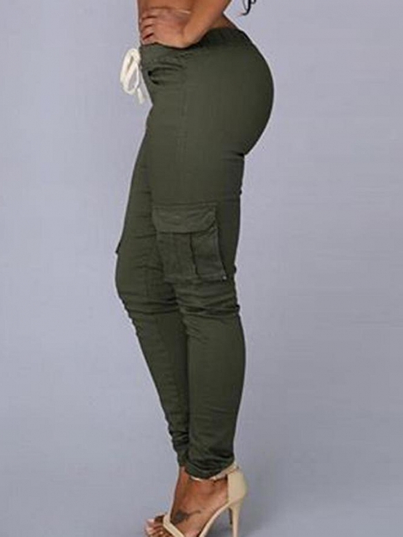 Damen Slim Fit Cargohose FH133