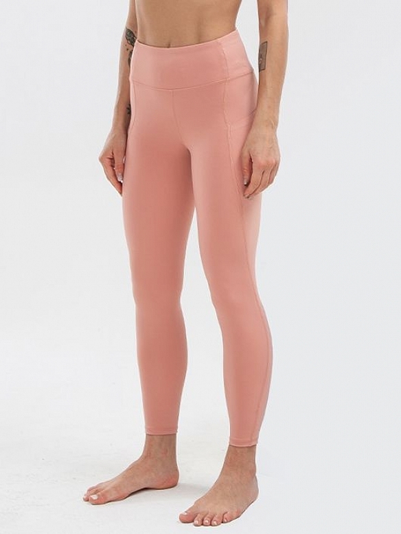 Damen Atmungsaktive Push Up Sporttights mit hohem Bund FH007