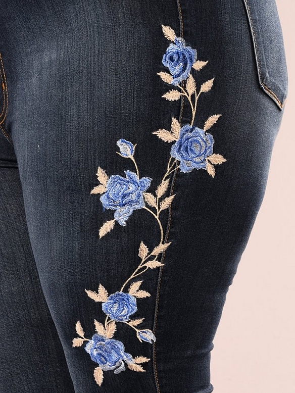 Damen Skinny High Ankle Jeans FH121