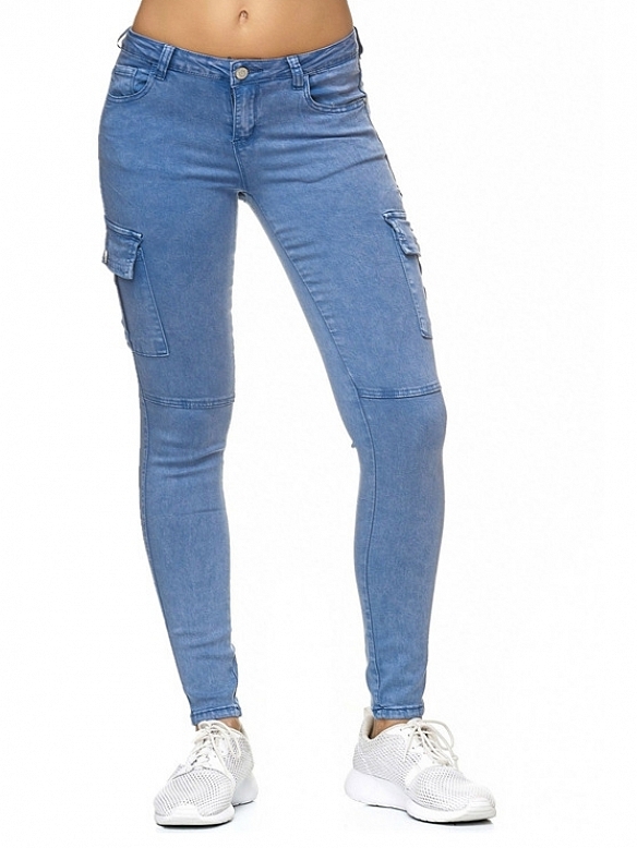 Damen Skinny Low Jeans FH131