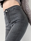 Damen Super Skinny High Jeans FH066