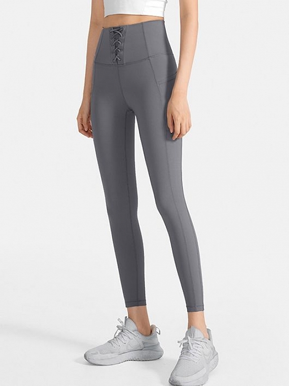 Damen High Waist Shaping-Tights mit breitem Taillenband FH043