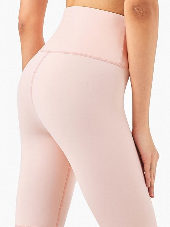 Damen Hohe elastische High Waist Shaping-Laufshorts FH023