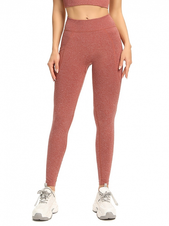 Damen Seamless Yogahose Push Up High Waist Sporttights FH240