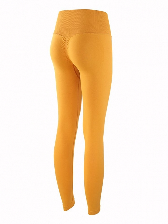 Damen Nahtlose Push Up Sporttights Leggings FH062