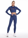 Damen 3-teiliges Sport-Set Fitness-Set FA014