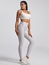 Damen Atmungsaktive Yogahose Push Up Sporttights FH086