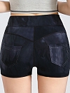 Damen Batik Hotpants Shorts FH081