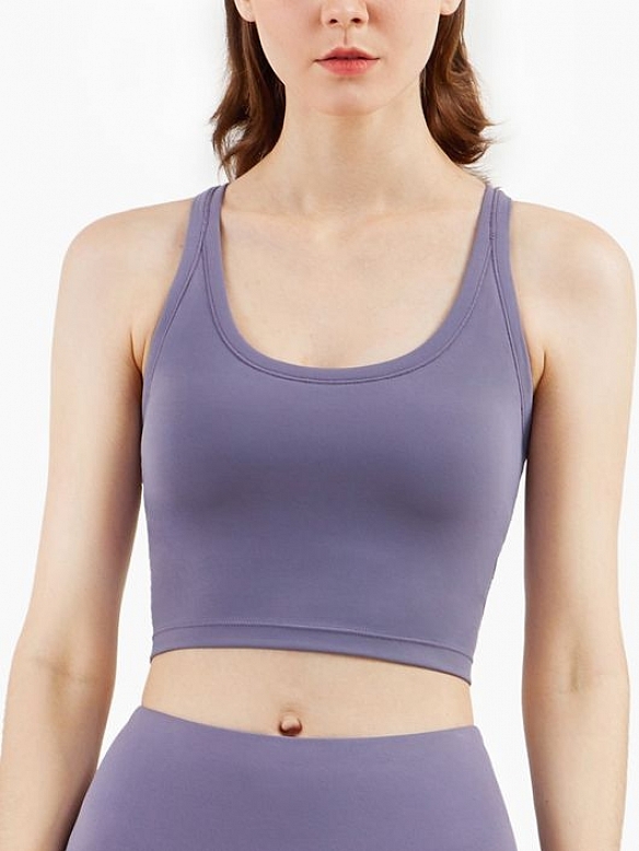 Damen High Support Sport-BH Fitness Bra Top FT010