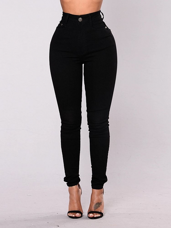 Damen Skinny High Jeans FH098