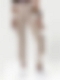 Damen Atmungsaktive Yogahose mit Hoher Taille Sporttights FH225