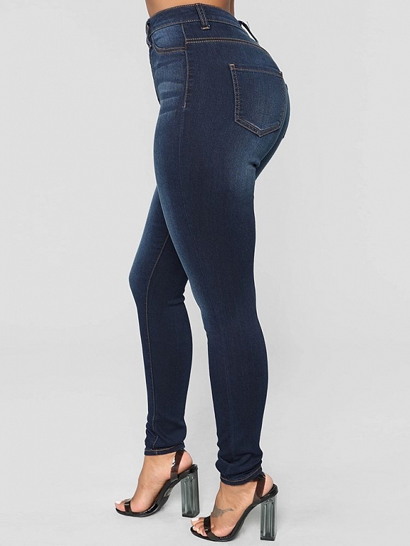 Damen Skinny High Jeans FH098