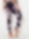 Damen High Waist Shaping-Tights Leggings mit Batikmuster FH196