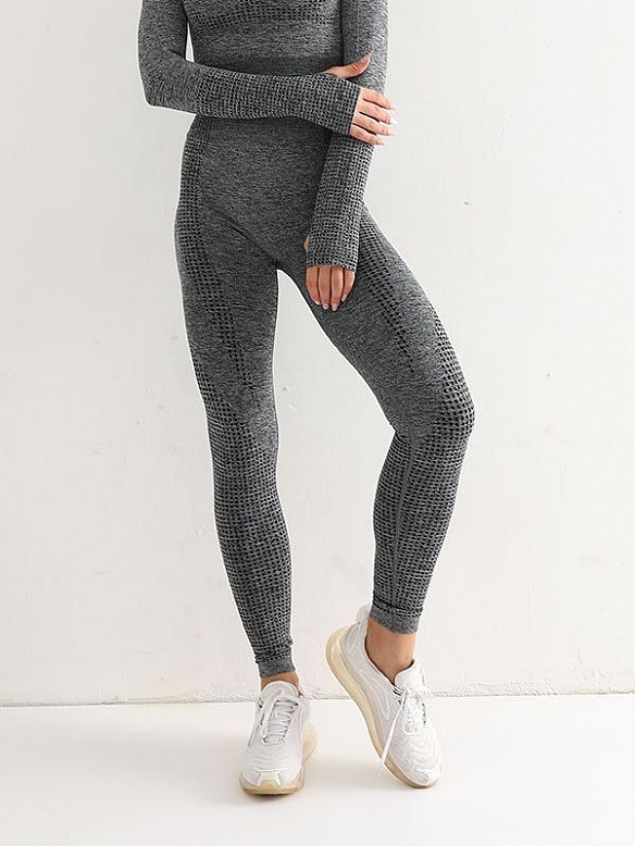 Damen High Waist Push Up Laufhose Sport-Leggings FH071