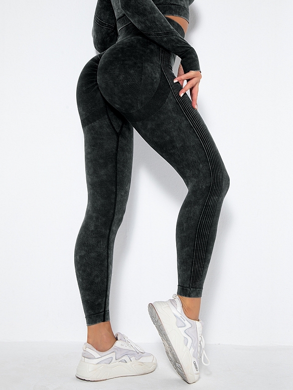 Damen Seamless Shaping-Sporttights Sports Leggings FH197