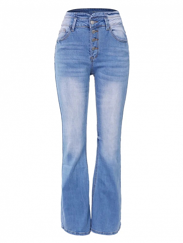 Damen Flare Jeans FH224
