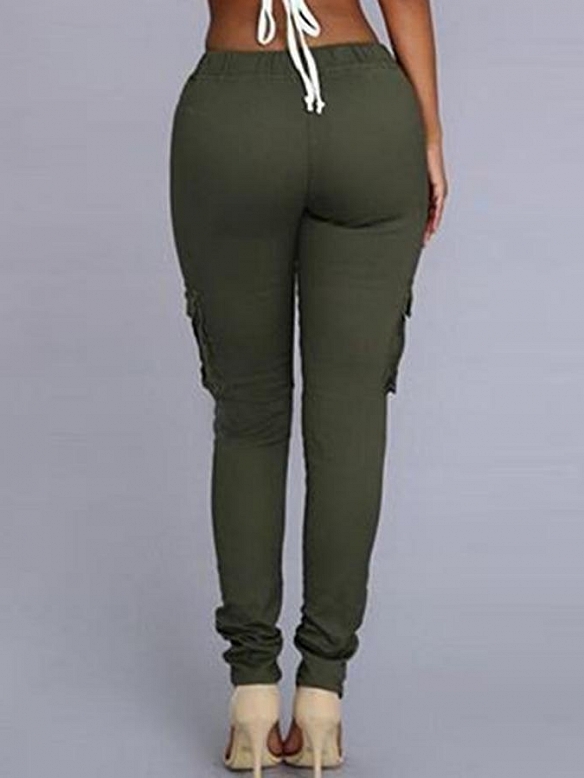 Damen Slim Fit Cargohose FH133