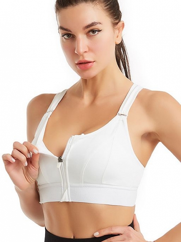 Damen Verstellbar Starker Halt Sport BH FT027