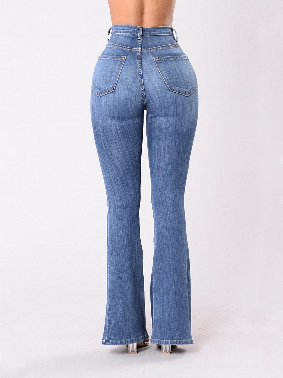 Damen Flare High Waist Jeans FH110