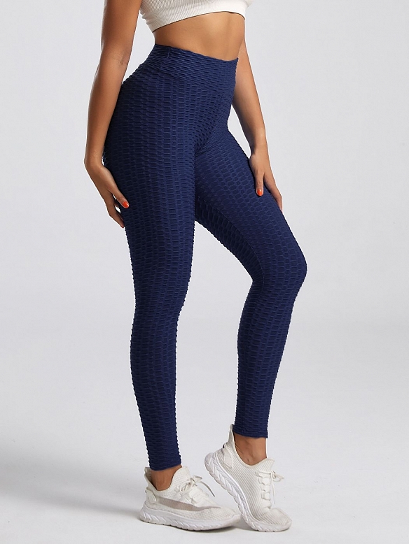 Damen Atmungsaktive Yogahose Push Up Sporttights FH086