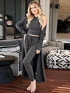 Damen 3-teiliges Gestrickter Sportanzug FA001