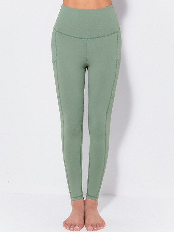 Damen High Waist Shaping-Tights mit Taschen FH126