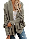 Damen Gerippter Cardigan FT041
