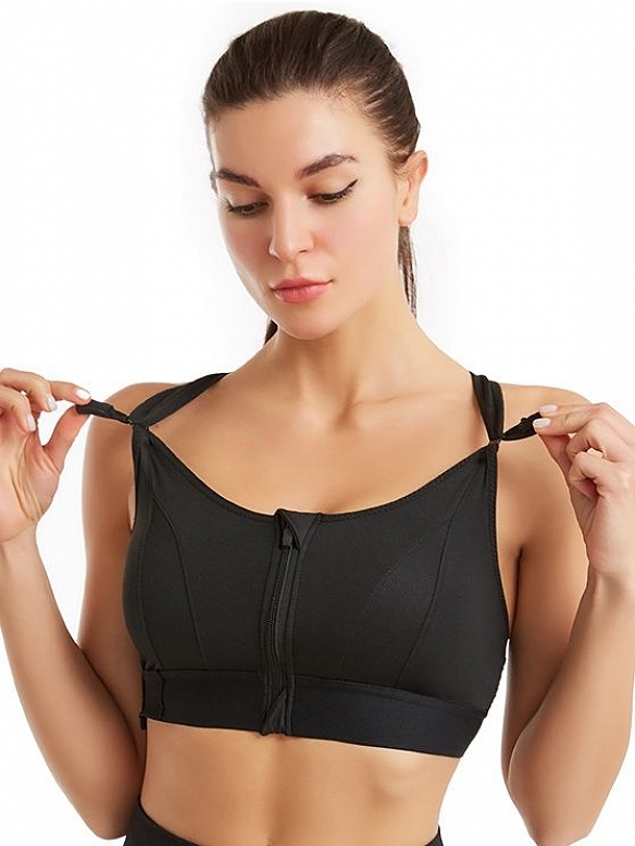 Damen Verstellbar Starker Halt Sport BH FT027