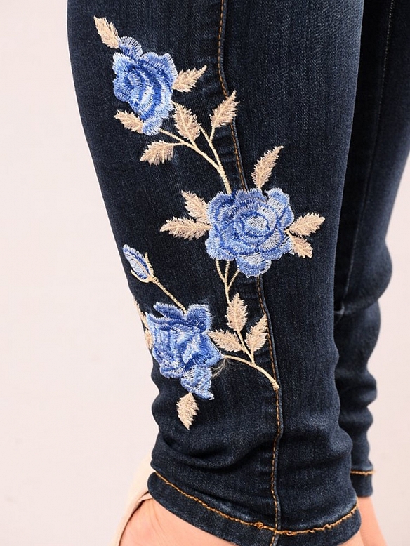Damen Skinny High Ankle Jeans FH121