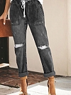 Damen Jeans mit Destroyed-Details FH171