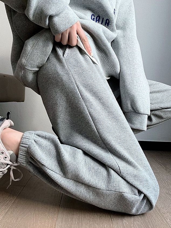 Damen Casual Basics Sweathose mit Bündchen fh185