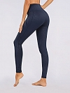 Damen Leopard High Waist Leggings Sport Yogahose mit Taschen FH002