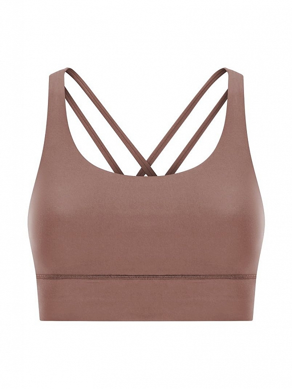 Damen High Support Sport-BH Yoga-Top FT023