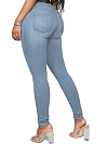Damen Super Skinny High Waist Jeans FH191