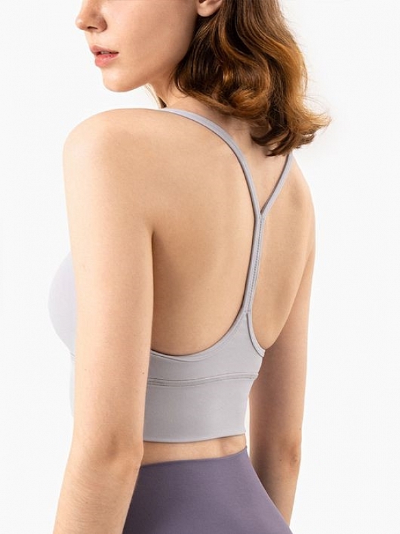 Damen Atmungsaktive Sport-BH Yoga Top FT007