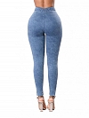 Damen Hohe elastische Shaping-Jeans FH114