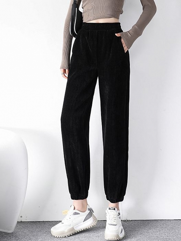 Damen Casual Basics Sweathose mit Bündchen FH188