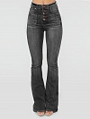 Damen Flare Regular Jeans FH159
