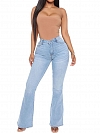Damen Flare High Waist Jeans FH165