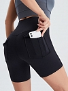 Damen High Waist Push Up Sportshorts Laufshorts FH090