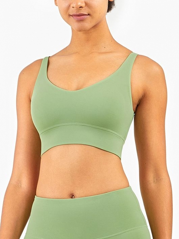 Damen High Support Yoga Top Sport-BH FT006