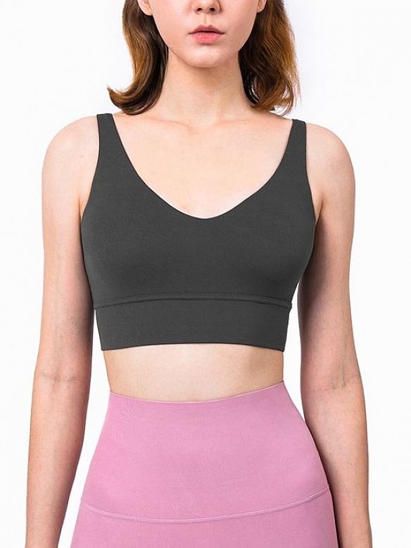 Damen High Support Yoga Top Sport-BH FT006