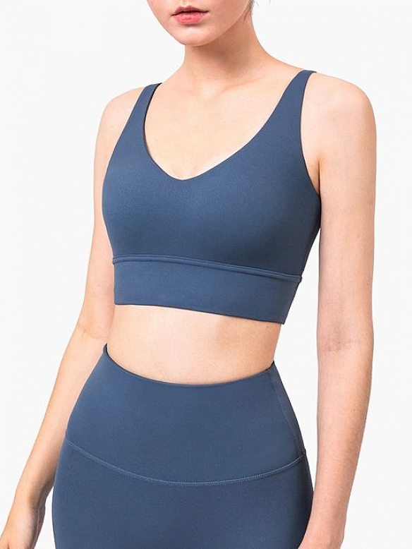 Damen High Support Yoga Top Sport-BH FT006