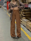 Damen Weite Cordhose FH129